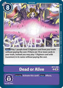 Dead or Alive (Reprint) (BT7-109) - Advanced Booster Digimon Generation Foil