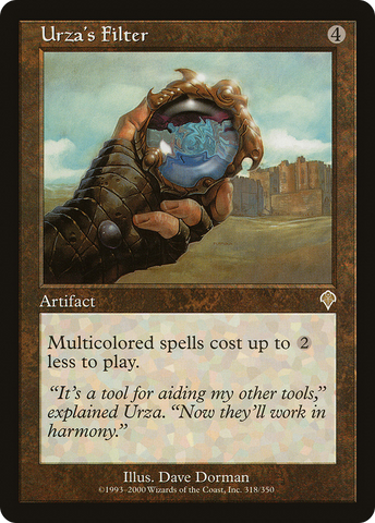 Urza's Filter (INV-318) - Invasion Foil