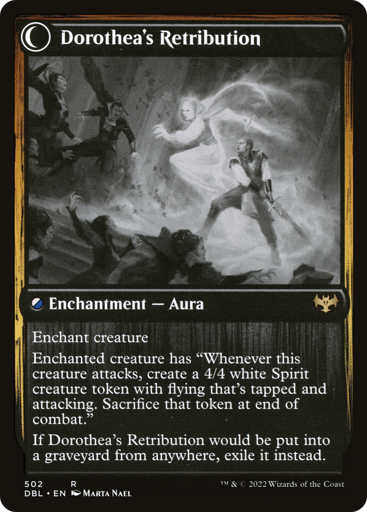 Dorothea, Vengeful Victim (DBL-502)  Foil - Innistrad: Double Feature: (Double Faced Transform)