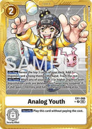 Analog Youth (Gold Border) (EX1-066) - Advanced Booster Digimon Generation Foil
