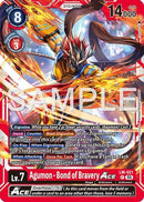Agumon - Bond of Bravery ACE (Reprint) (LM-021) - Advanced Booster Digimon Generation Foil