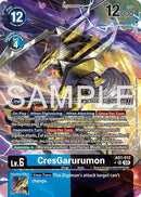 CresGarurumon (Alternate Art) (AD1-012) - Advanced Booster Digimon Generation Foil