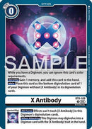 X Antibody (Reprint) (BT9-109) - Advanced Booster Digimon Generation Foil