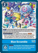 Blue Scramble (Reprint) (LM-028) - Advanced Booster Digimon Generation Foil