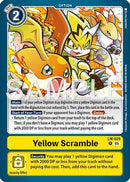 Yellow Scramble (Reprint) (LM-029) - Advanced Booster Digimon Generation Foil