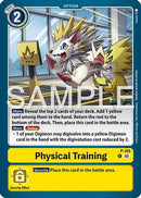 Physical Training (Reprint) (P-105) - Advanced Booster Digimon Generation Foil