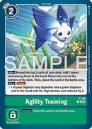 Agility Training (Reprint) (P-106) - Advanced Booster Digimon Generation Foil