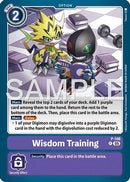 Wisdom Training (Reprint) (P-108) - Advanced Booster Digimon Generation Foil