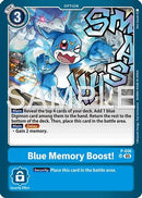 Blue Memory Boost! (Reprint) (P-036) - Advanced Booster Digimon Generation Foil