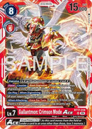Gallantmon: Crimson Mode ACE (Reprint) (BT17-018) - Advanced Booster Digimon Generation Foil