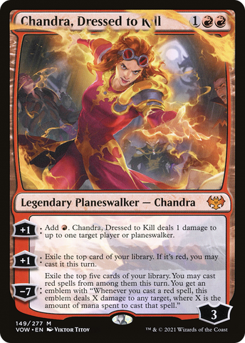 Chandra, Dressed to Kill (VOW-149)  - Innistrad: Crimson Vow