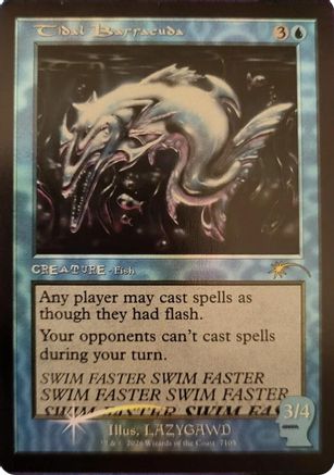 Tidal Barracuda (SLD-7105)  Foil - Secret Lair Drop Series