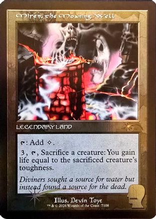 Miren, the Moaning Well (SLD-7108)  Foil - Secret Lair Drop Series