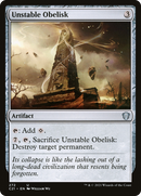 Unstable Obelisk (C21-272)  - Commander 2021