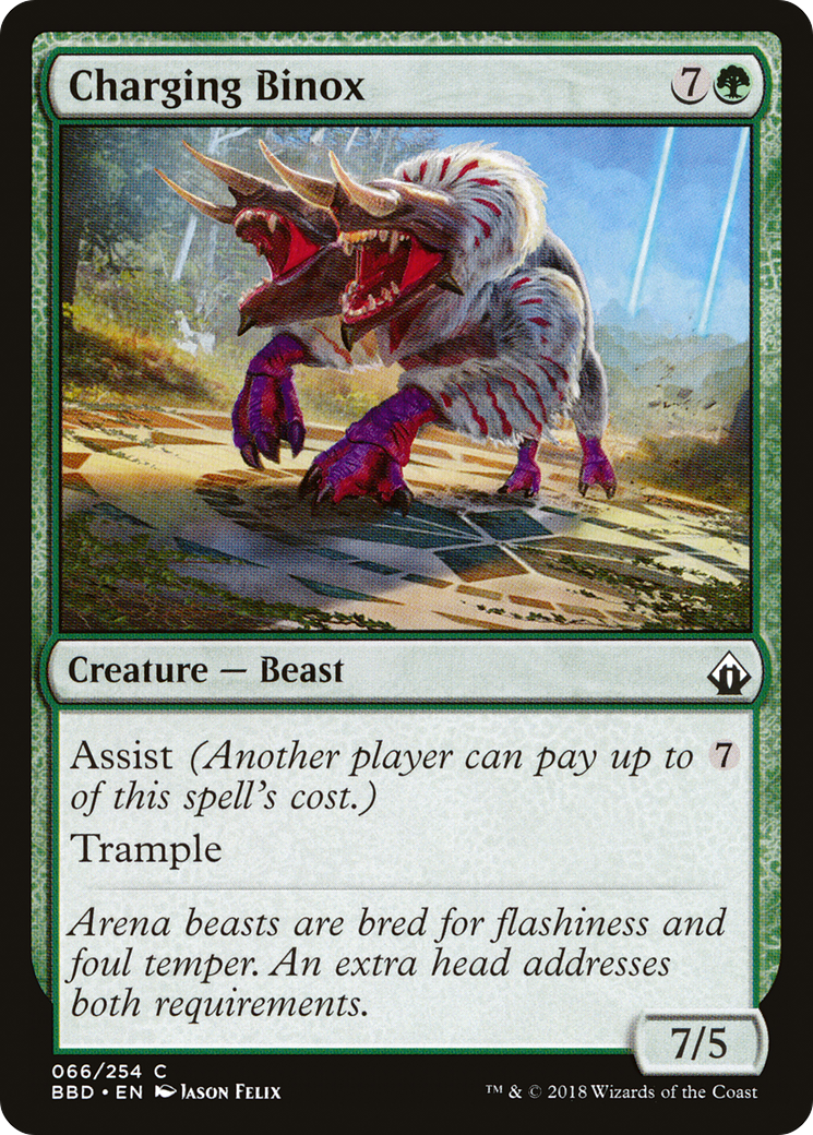 Charging Binox (BBD-066)  Foil - Battlebond