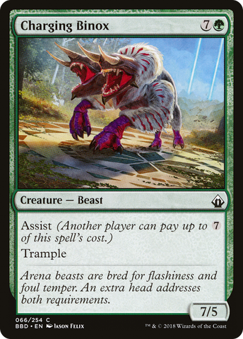 Charging Binox (BBD-066)  Foil - Battlebond