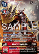 WarGreymon (Alternate Art) (AD1-004) - Advanced Booster Digimon Generation Foil