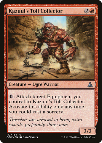 Kazuul's Toll Collector (OGW-112)  Foil - Oath of the Gatewatch