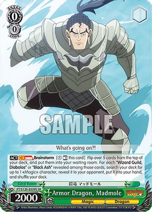 Armor Dragon, Madmole (SR) (FT/S120-E039S SR) - FAIRY TAIL 100 YEARS QUEST