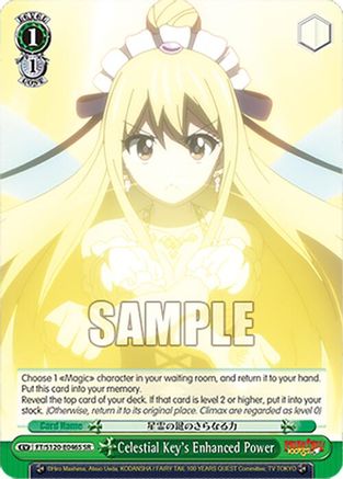 Celestial Key's Enhanced Power (SR) (FT/S120-E046S SR) - FAIRY TAIL 100 YEARS QUEST