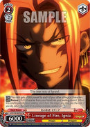 Lineage of Fire, Ignia (SR) (FT/S120-E070S SR) - FAIRY TAIL 100 YEARS QUEST