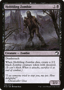 Hobbling Zombie (MID-106)  Foil - Innistrad: Midnight Hunt