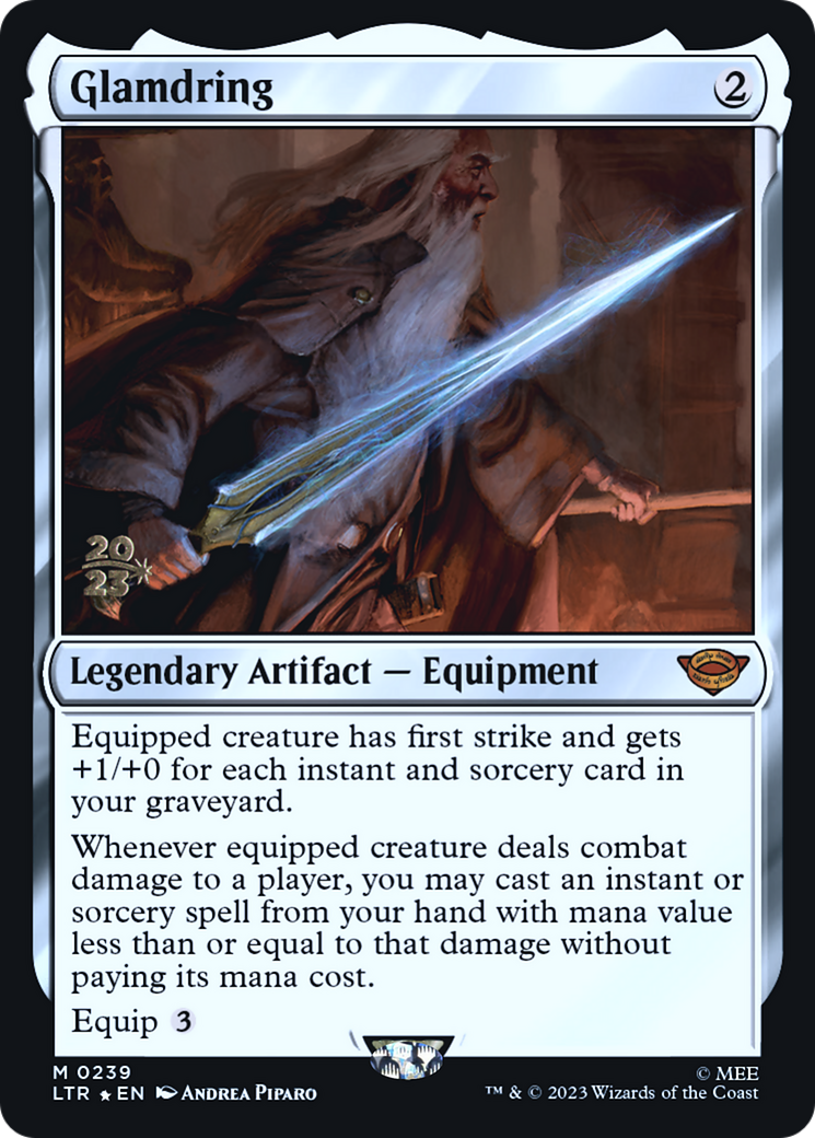 Glamdring (PRE-239)  Foil - Tales of Middle-earth Promos