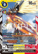 Alphamon: Ouryuken ACE (Reprint) (BT20-060) - Advanced Booster Digimon Generation Foil