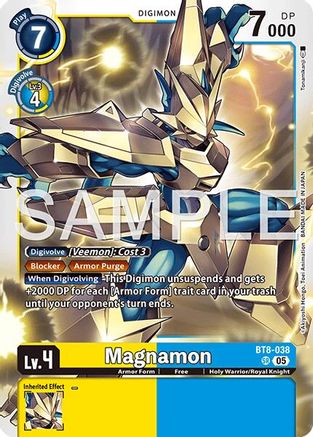 Magnamon (Reprint) (BT8-038) - Advanced Booster Digimon Generation Foil