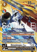 Omnimon ACE (Gold Border) (BT17-078) - Advanced Booster Digimon Generation Foil