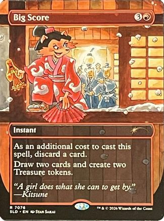 Big Score (7076) (SLD-7076)  Foil - Secret Lair Drop Series