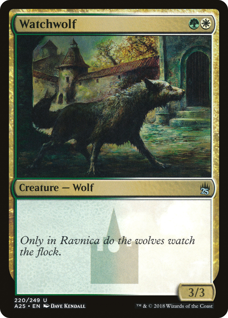 Watchwolf (A25-220)  Foil - Masters 25