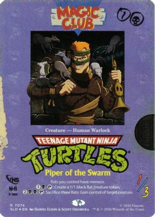 Piper of the Swarm (SLD-7074)  Foil - Secret Lair Drop Series