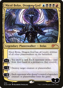 Nicol Bolas, Dragon-God (Stained Glass) (SLD-522)  Foil - Secret Lair Drop