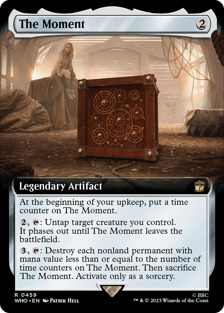 The Moment (Extended Art) (WHO-459)  Foil - Doctor Who: (Extended Art)