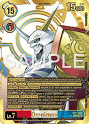 Omnimon - AD1-025 (Rare Pull) (AD1-025) - Advanced Booster Digimon Generation Foil