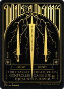 Swords to Plowshares (Foil Etched) (Gold) (SLD-364)  Foil - Secret Lair Drop