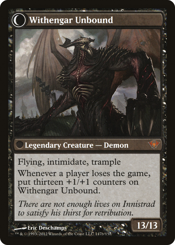 Elbrus, the Binding Blade (DKA-147)  - Dark Ascension: (Double Faced Transform)