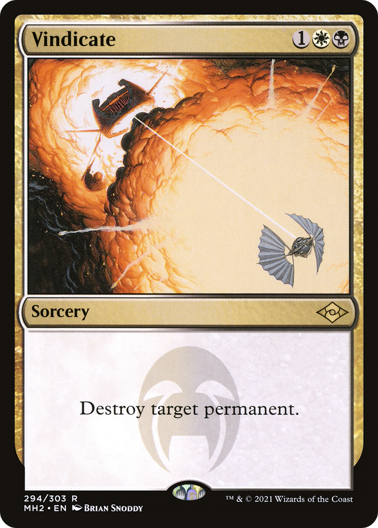 Vindicate (MH2-294)  Foil - Modern Horizons 2