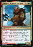 Vrondiss, Rage of Ancients (AFC-004)  Foil - Forgotten Realms Commander