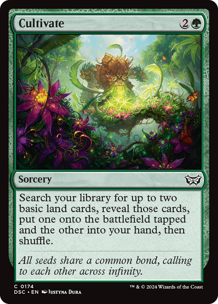 Cultivate (DSC-174)  - Duskmourn: House of Horror Commander