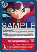 The Strongest of Brothers (Reprint) (BT21-090) - Advanced Booster Digimon Generation Foil