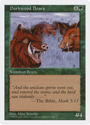 Durkwood Boars (5ED-)  - Fifth Edition