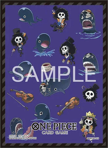 One Piece Card Game Official Sleeves - Brook & Laboon