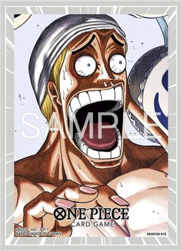 One Piece Card Game Official Sleeves - Enel