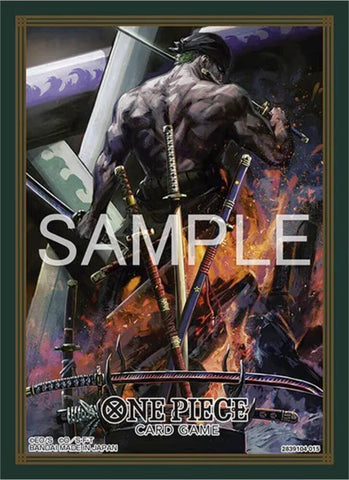 One Piece Card Game Official Sleeves - Zoro