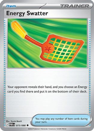 Energy Swatter 073/088 - Reverse Holofoil ME03 Perfect Order - Uncommon