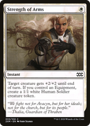Strength of Arms (2XM-033)  Foil - Double Masters