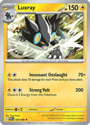 Luxray 028/088 - Reverse Holofoil ME03 Perfect Order - Rare