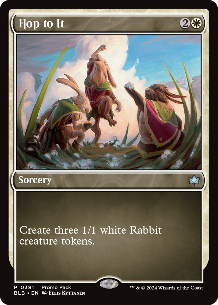 Hop to It (PPBLB-381)  Foil - Bloomburrow